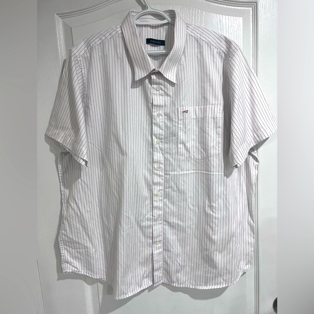 Empire men’s short sleeve button down shirt size xxl